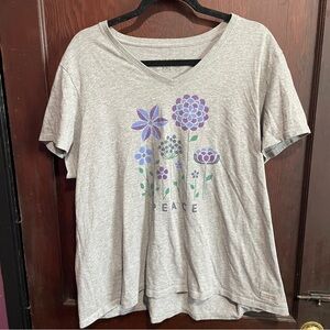 Life is Good XXL Peace Shirt